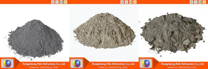 Alumina alta reforçada fibra Castables do aço refratário de Rongsheng para a caldeira de CFB