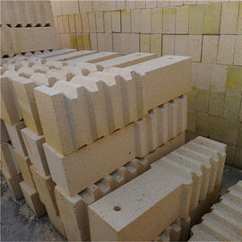 Porosidade de grande resistência personalizada do tijolo refratário do tamanho baixa para materiais de construção