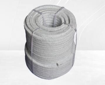 Corda de alta elasticidade da fibra cerâmica da força para o selo de porta das caldeiras das fornalhas