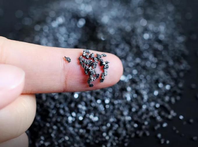 Refractário Sic em pó 99% de pureza Carborindão Grit Carbono de Silício em pó abrasivo 0