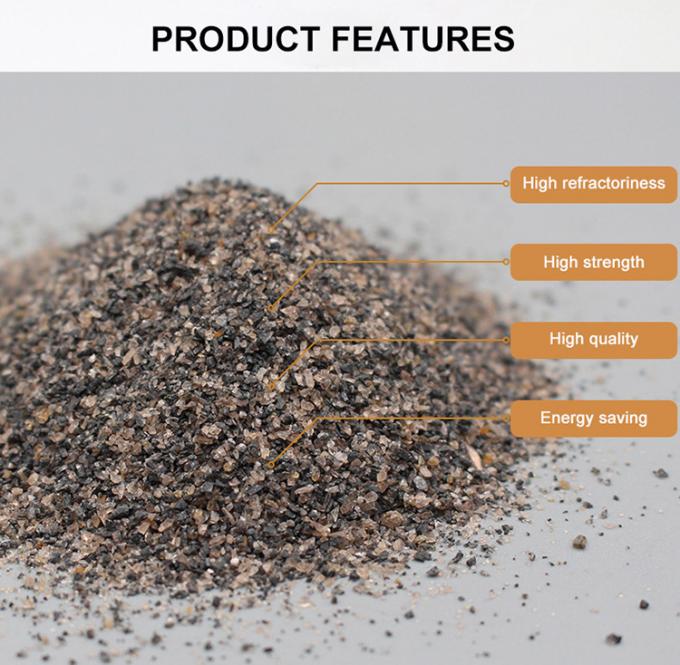 56-58% Al2o3 Refractário Andalusita Preço 0-1mm 1-3mm 200 malhas Matérias-Primas Refractárias 1