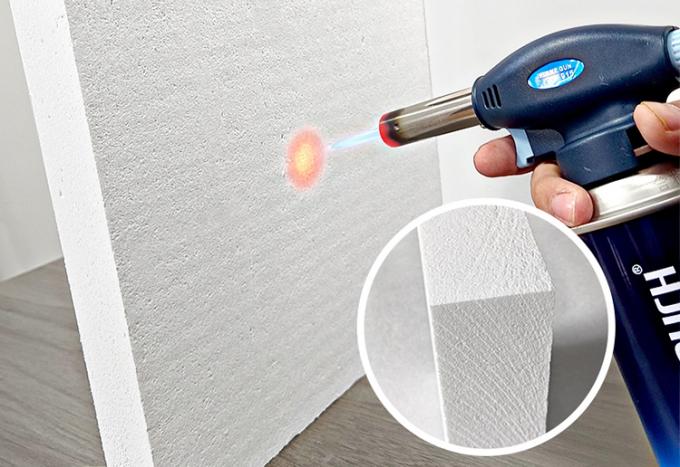 2000 Graus Refractórias Placas de Fibras Cerâmicas Placas de Fibras Policristalinas Mullite para Fornos e Fornos Material de Isolamento 0