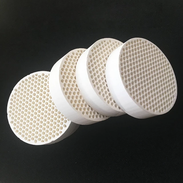 Alto desempenho Rto Honeycomb Ceramic Heater Exchanger Alumina Cordierite Ceramic Honeycomb Monolito de armazenamento térmico 4