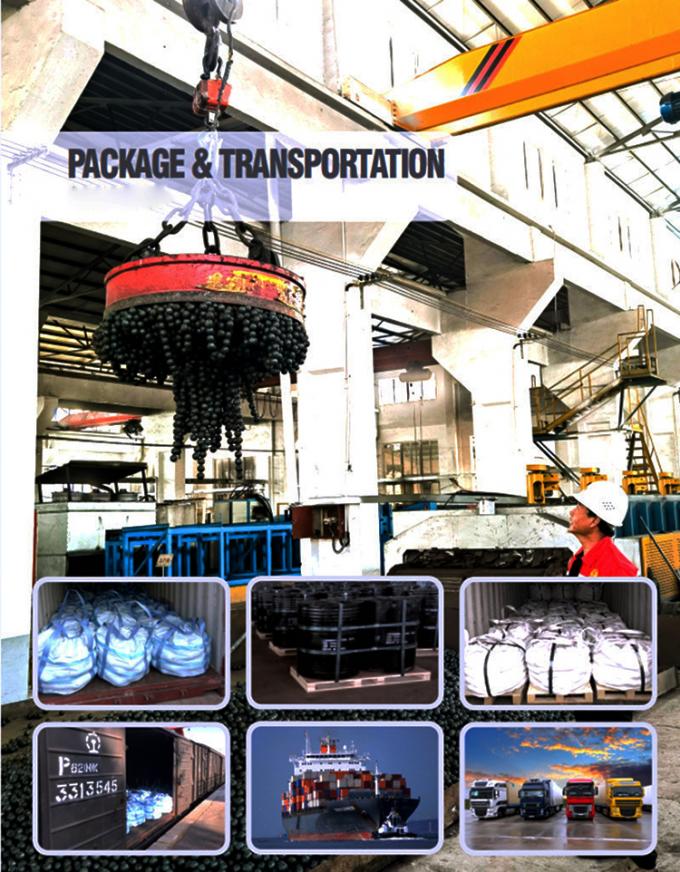 Preço de fábrica 30mm 50mm 100mm Moagem de bolas de mineração Forjado bola de aço para moinho de bolas 4