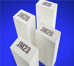Os blocos de isolamento personalizados dos tijolos de fogo do material refratário do tamanho para a fornalha de fundição de vidro