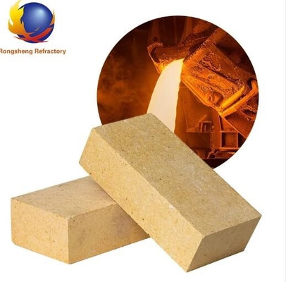 tijolo refratário de forma personalizada 230x114x65mm tamanho padrão tijolo de fogo para forno cerâmico de alta temperatura