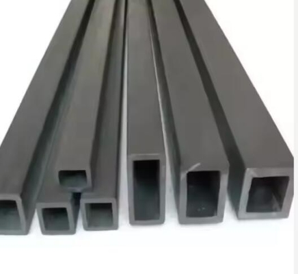 Tubos quadrados de carburo de silício de alta temperatura RBSIC rolos forno mobília Sisic Sic Beam