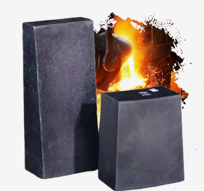 China Preço da fábrica Magnesite Carbono tijolo Forno de fundição de ferro de alta qualidade