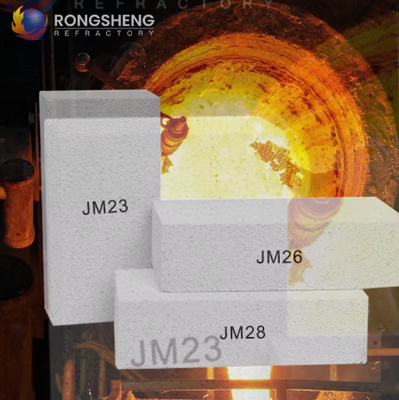 Rongsheng Jm23 Jm26 Jm28 Jm30 tijolos leves, resistentes ao calor, mulíticos, isolantes, refratários, de fogo, para fornos e caldeiras