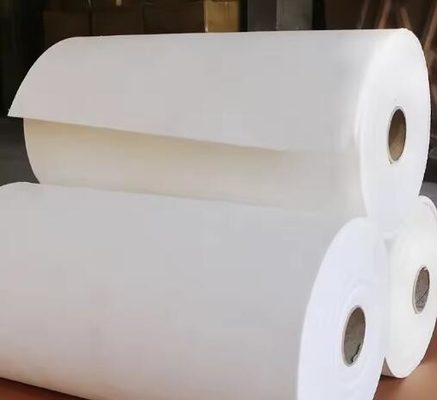 0.3-15 mm Espessura Papel de fibras de silicato de alumínio 1260 Papel de fibras cerâmicas de isolamento térmico