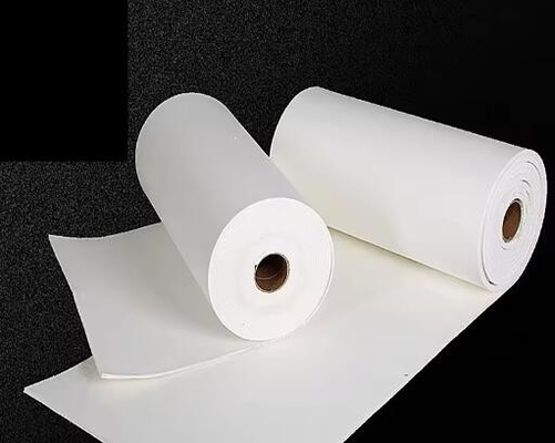 0.3-15 mm Espessura Papel de fibras de silicato de alumínio 1260 Papel de fibras cerâmicas de isolamento térmico