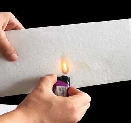 0.3-15 mm Espessura Papel de fibras de silicato de alumínio 1260 Papel de fibras cerâmicas de isolamento térmico