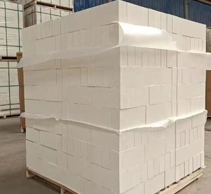 Forno de vidro revestimento mullite isolação tijolo 1700C isolação de fogo tijolos Jm26 Jm28 Jm32 refratário tijolo