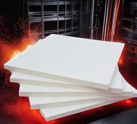 Placas cerâmicas de revestimento de forno de placas de fibras de silicato de alumínio 1430C