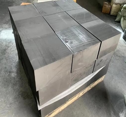 Blocos de grafite extrudidos de alta pureza Edm Quadrado Blocos redondos de aquecimento de grafite para fundição