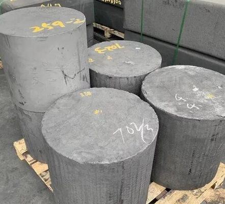 Blocos de grafite extrudidos de alta pureza Edm Quadrado Blocos redondos de aquecimento de grafite para fundição