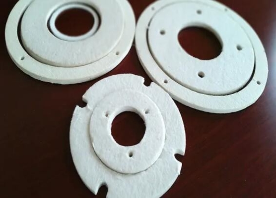 Papel de fibra cerâmica resistente ao calor e biodissolúvel