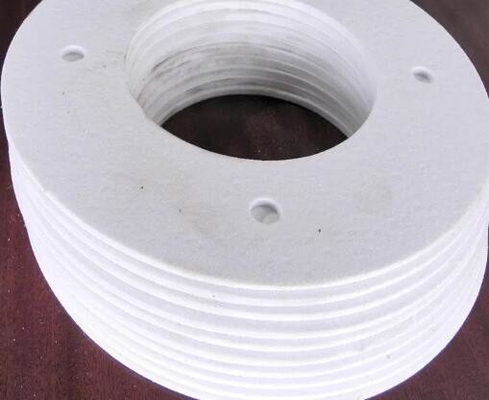 Papel de fibra cerâmica resistente ao calor e biodissolúvel