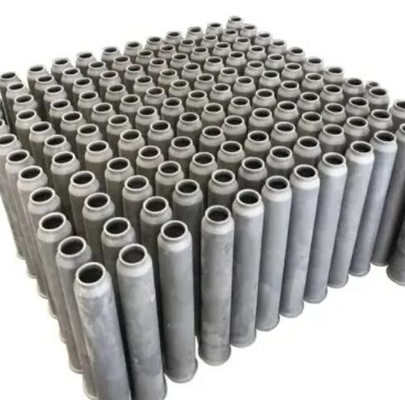 Mobiliário de forno de carburo de silício de alta pureza Sisic Ssic Rbsic Bocal de queimador de carburo de silício