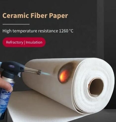 Fornecimento de fábrica 2 mm 10 mm Material refratário de fibra cerâmica de lã