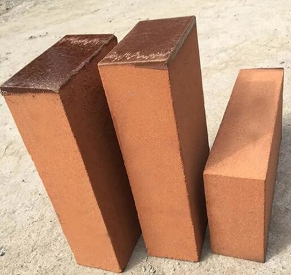 tijolo refratário à prova de ácido resistente ao calor resistente ao ácido resistente ao fogo resistente a tijolos para chaminé