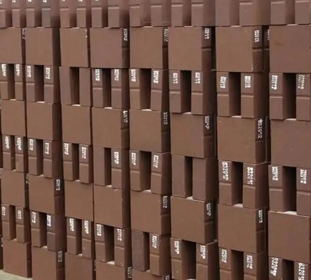 Magnésio de alta resistência Ferro Spinel Fire Bricks Magnesia-Hercinite Refractário Spinel Bricks Para a Indústria de Cimento