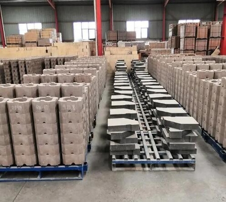 Magnésio de alta resistência Ferro Spinel Fire Bricks Magnesia-Hercinite Refractário Spinel Bricks Para a Indústria de Cimento