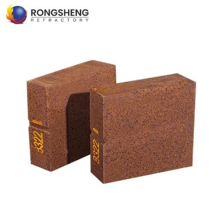 Cimento de alta resistência forno rotativo tijolos refratários fundição de magnesia alumínio Spinel tijolo