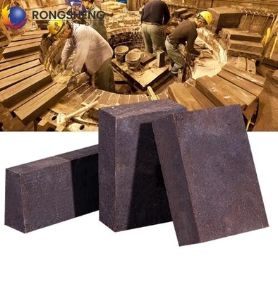 Blocos refratários de magnésio-cromo de ligação direta/semirrebondados/rebondados para fornos de fusão a altas temperaturas