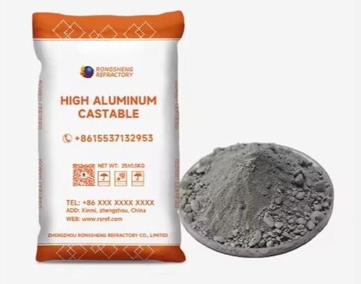 Forno Forno de fosfato ligado Desformação material refratário de alta alumina refratário fundível para caldeira