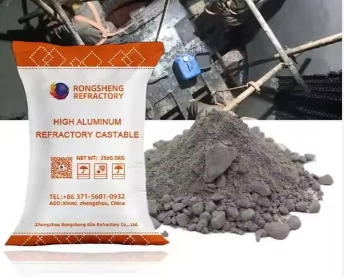 Forno Forno de fosfato ligado Desformação material refratário de alta alumina refratário fundível para caldeira