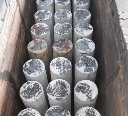 Rp Rodas de electrodos de grafito Hp150mm 250mm 350mm 450mm Forno de fusão de arco Uhp Grade