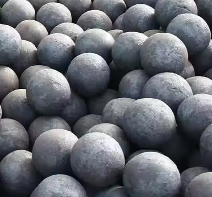 Bolinha de mídia de moagem forjada de alto cromo de 20-180 mm para indústria de energia de cimento de mineração