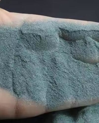 Alto grau de pureza 99% Sic em pó 16#~2000# Carboneto de Silício Verde Refractário para Abrasivos e Arenas
