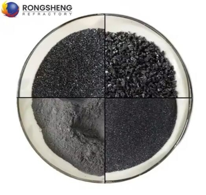 Pó de carburo de silício verde preto de alta pureza 98% 99% SIC Emery Carborundum Grit