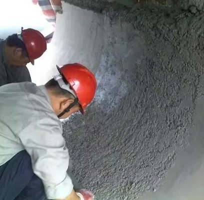 Produzido Al2O3-SiO2 Composição Química Resistente ao calor Massa de colagem fundivel para refratário de fundo de Eaf