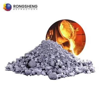 Resistente ao desgaste Corundum Mullite Refractário Plástico Castable para 1500C Temperatura máxima de serviço em caldeiras e fornos