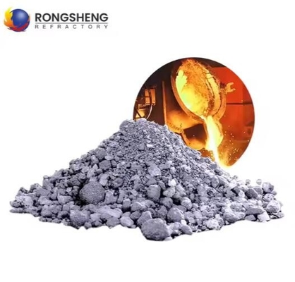 Plastico refratário de alta alumina cerâmica, argamassa, zircão, cromo, corindão, plástico refratário resistente ao desgaste para altos fornos a quente