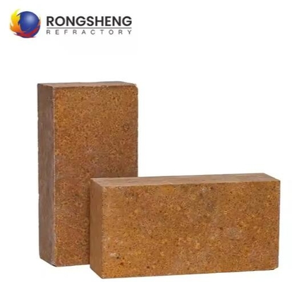Resistência a altas temperaturas tijolos de magnésio Rongsheng Refractário tijolos de magnésio para cimento Forno rotativo zona de sinterização