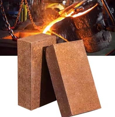 Resistência a altas temperaturas tijolos de magnésio Rongsheng Refractário tijolos de magnésio para cimento Forno rotativo zona de sinterização