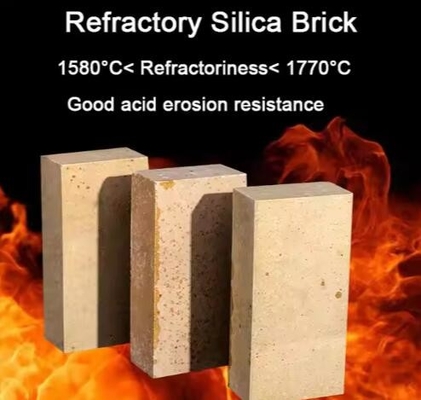 Pedra de isolamento de sílica leve e refratário resistente à corrosão