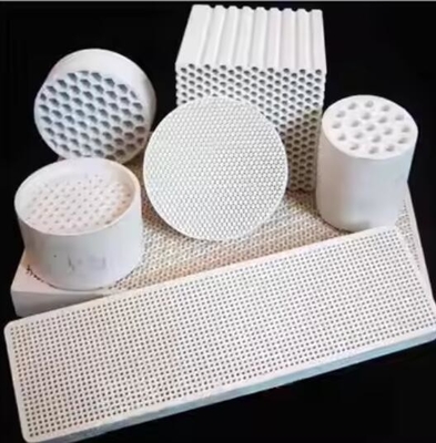 Alta resistência 50-200 mm Cordierite Porosa Infravermelha Honeycomb Plate Cerâmica Para Resistência ao Choque Térmico do queimador