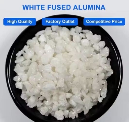 Eco-friendly High Purity White Fused Alumina WFA 99% Oxido de Alumínio Corindão com Pó de Carbono de Silício