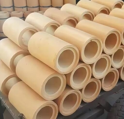 Ferro de aço fundição de tijolos redondos refratários funil / manga / redondo / quadrado de alumínio Fireclay Runner tijolos de fundição de bocal de tijolos