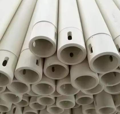 Tubos cerâmicos refratários de alta temperatura 99% Al2o3 Tubos cerâmicos de alumínio Roller cerâmico para fornos cerâmicos