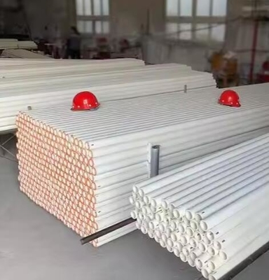 Tubos cerâmicos refratários de alta temperatura 99% Al2o3 Tubos cerâmicos de alumínio Roller cerâmico para fornos cerâmicos