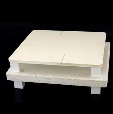 Placa de bateria cerâmica mullite de alta temperatura de cordierita cerâmica refratária de mullite de cordierita para mobiliário de forno