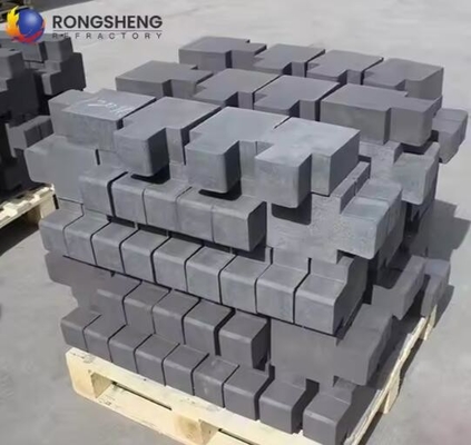Carbono de Silício Refractário Rongsheng tijolos de alta resistência flexural Sic tijolos resistentes à corrosão para fundição de aço