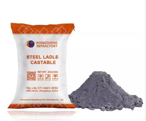 Alta resistência à erosão de aço de barril de fundição de alta alumina de fundição de revestimento refratário para forno de arco elétrico