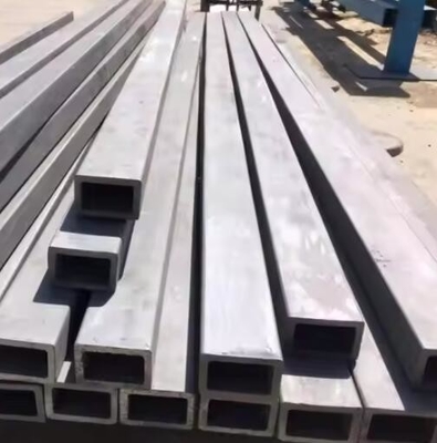 Tubos quadrados de carburo de silício de alta temperatura RBSIC rolos forno mobília Sisic Sic Beam